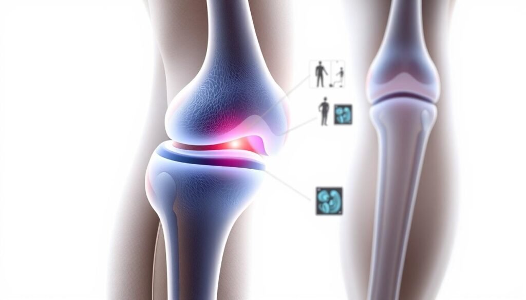 - Chronic knee pain after ligament injury