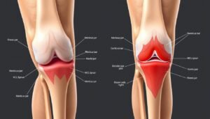 - Meniscus tear symptoms vs MCL sprain