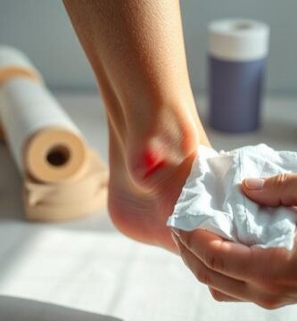 - Swelling control in ligament injuries