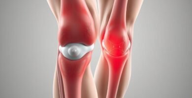 - Swelling patterns in knee injuries