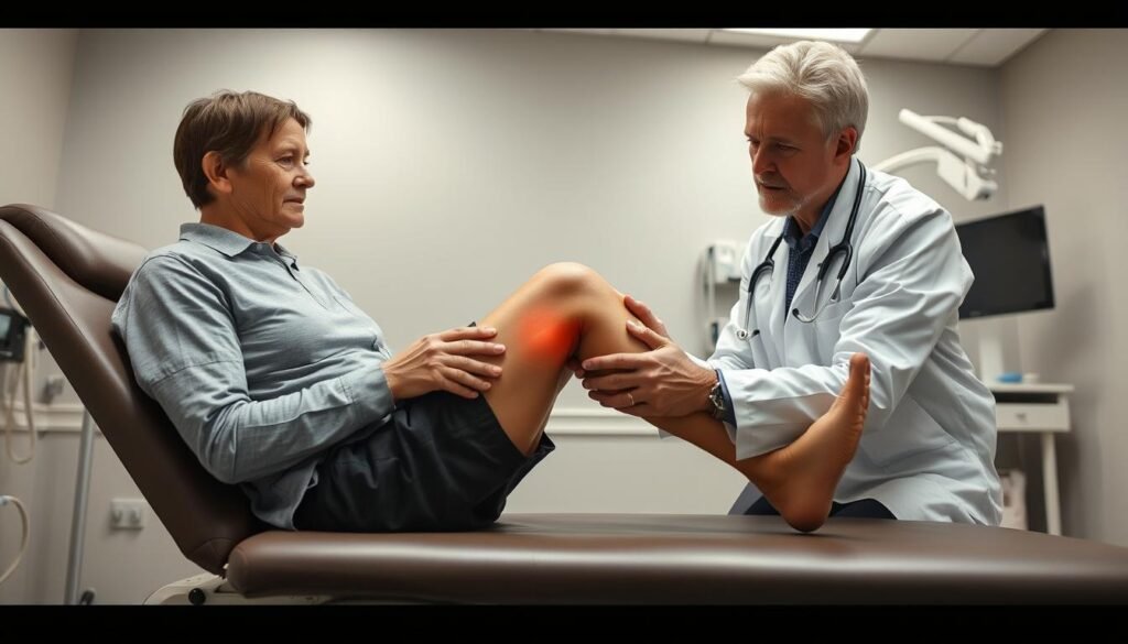 knee injury symptoms evaluation