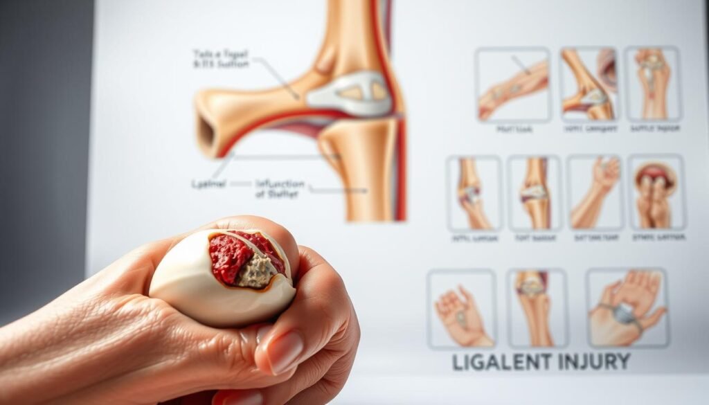 ligament injury causes and symptoms