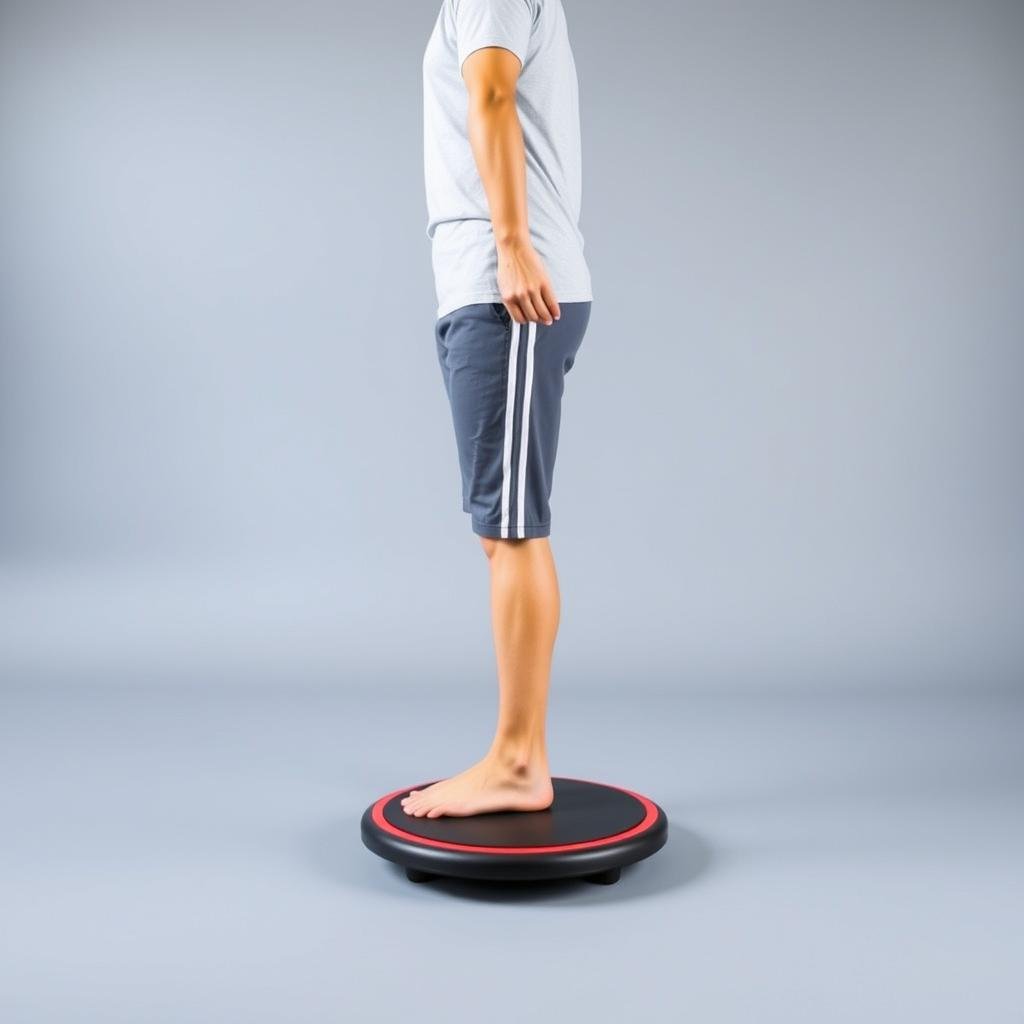 Balance board exercise for advanced MCL sprain from skiing rehabilitation Balance board exercise for advanced MCL sprain from skiing rehabilitation