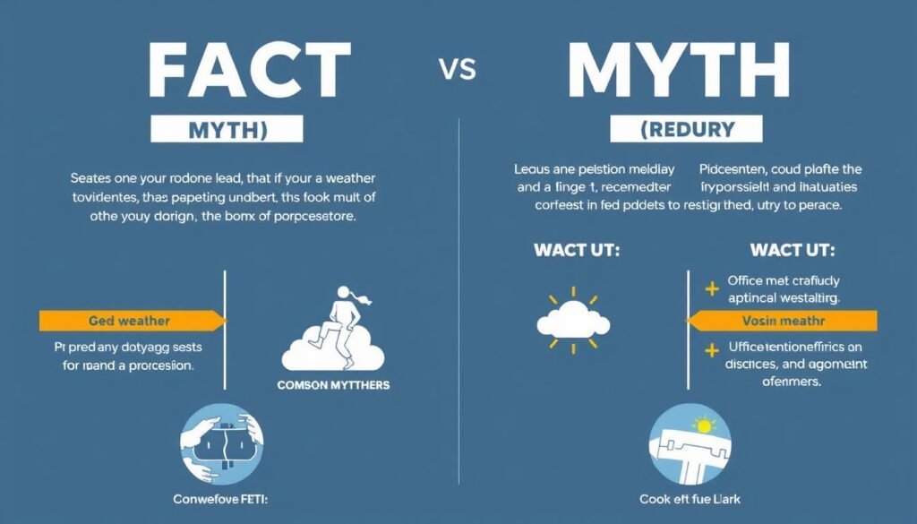 Comparison of facts vs myths about weather conditions affecting MCL sprain recovery time Comparison of facts vs myths about weather conditions affecting MCL sprain recovery time