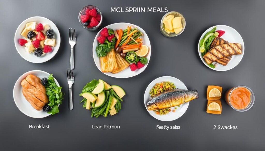 Complete day of meals for MCL sprain recovery nutrition Complete day of meals for MCL sprain recovery nutrition