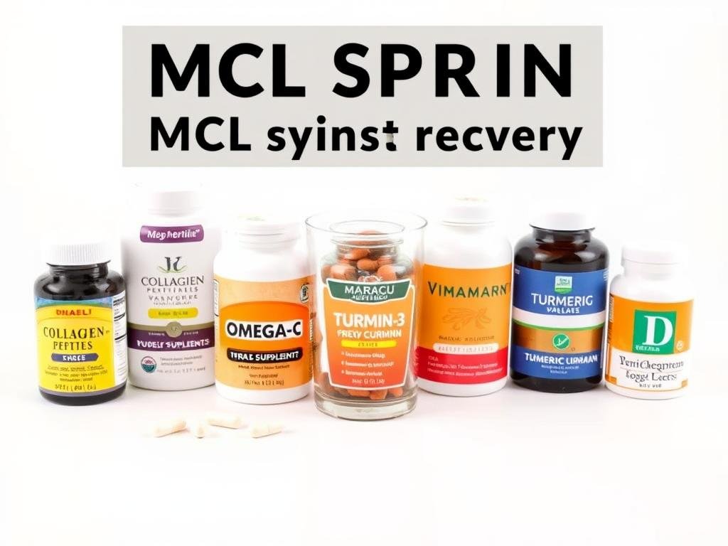 Supplements that may support MCL sprain recovery Supplements that may support MCL sprain recovery