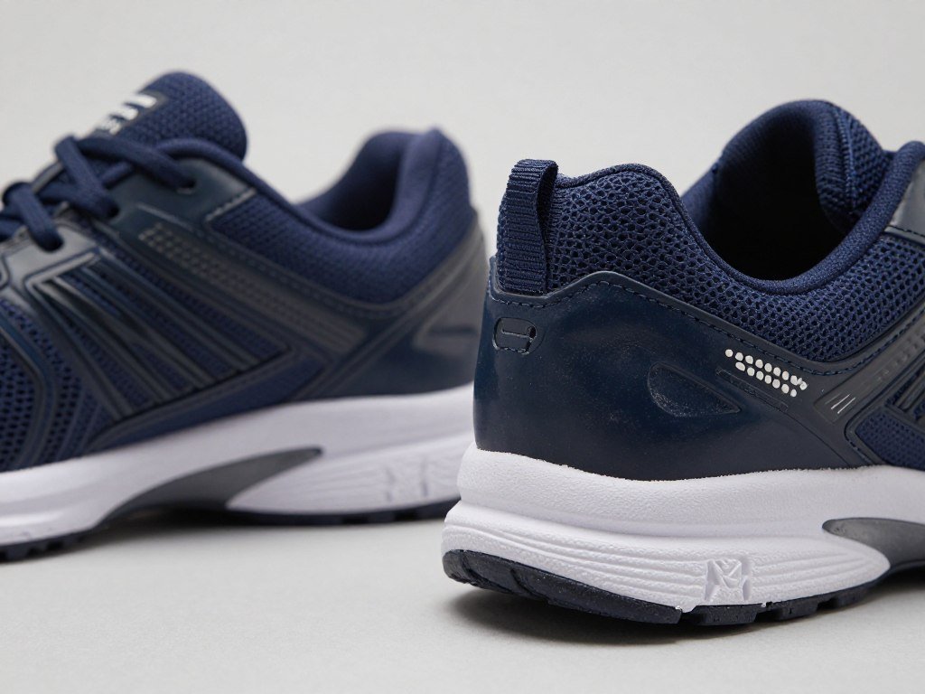 Proper athletic shoes for knee support and protection