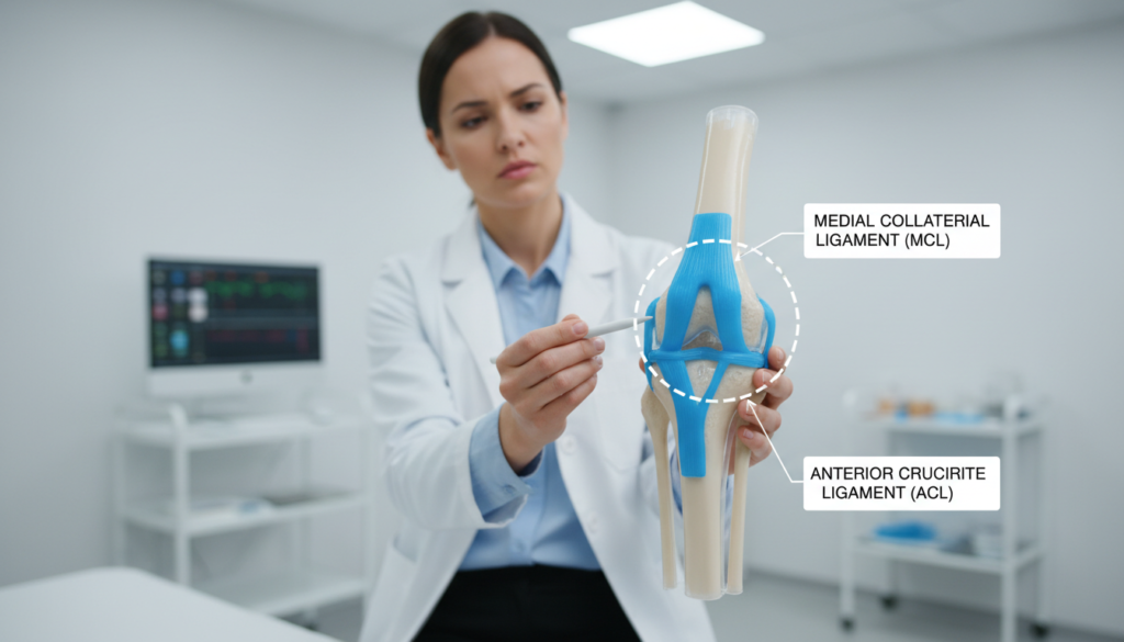 Is MCL sprain worse than ACL tear?