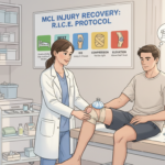 What is RICE protocol for MCL injury?