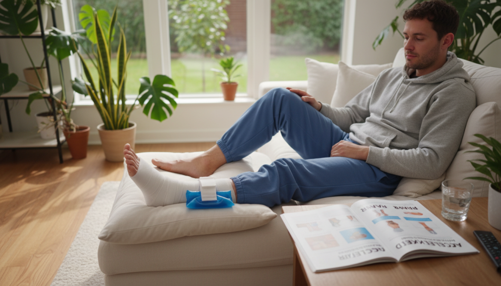 accelerate sprain recovery