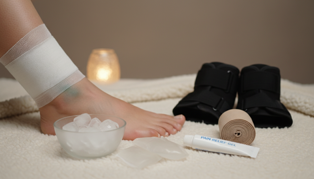 best sprain treatment home