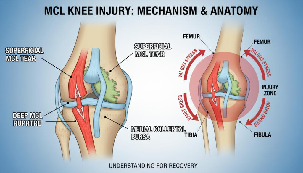 fast MCL sprain healing