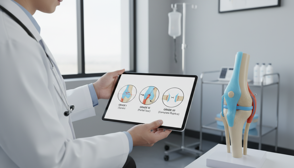 grading mcl injuries