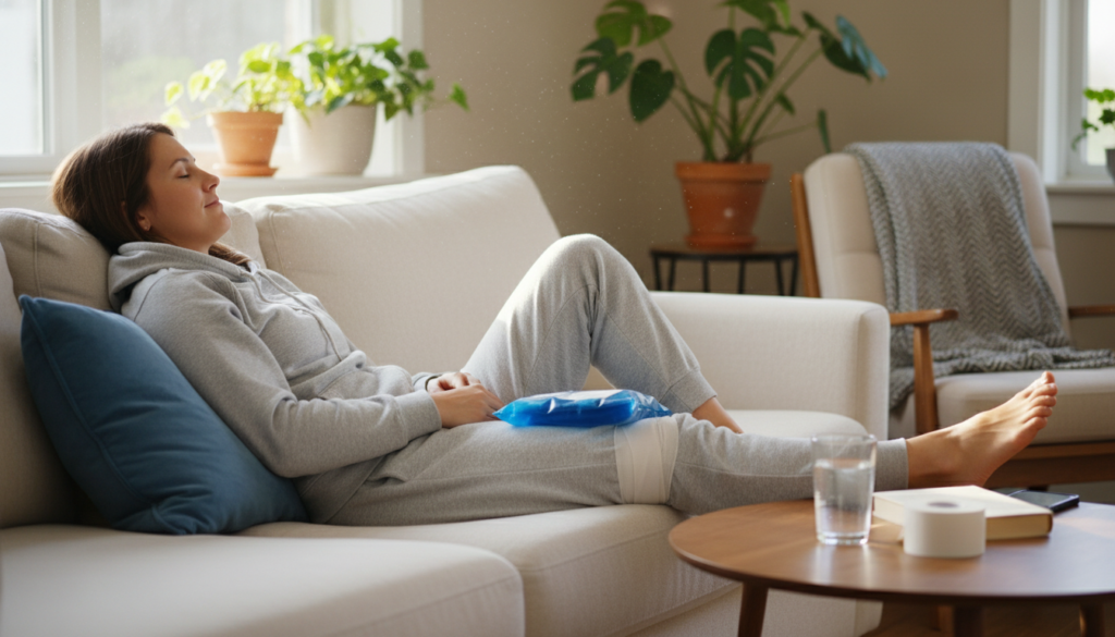 home care for mcl injury