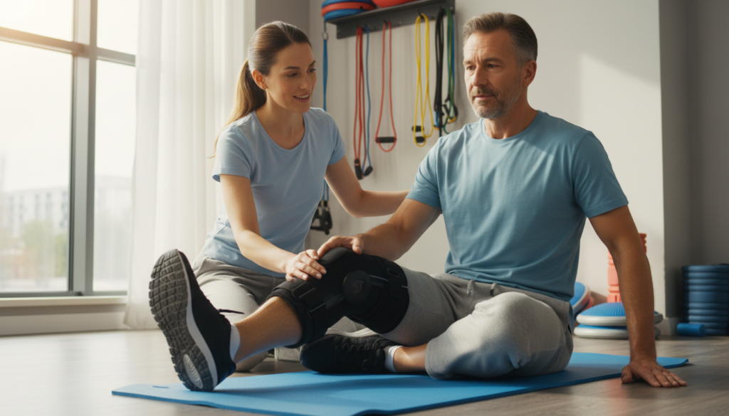 integrating bracing with rehabilitation