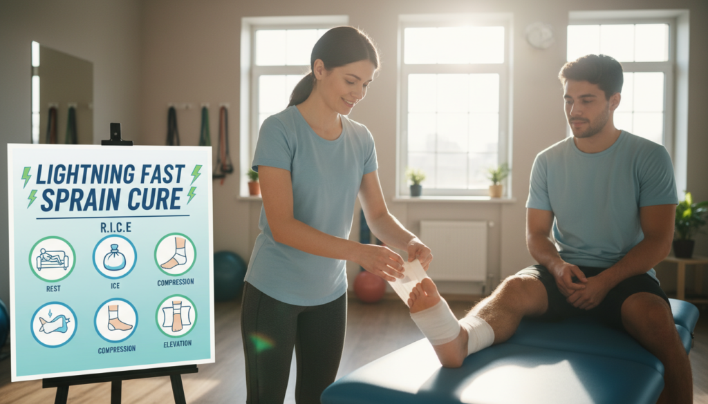 lightning fast sprain cure