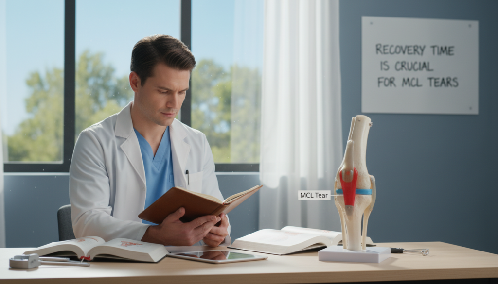 mcl tear recovery time