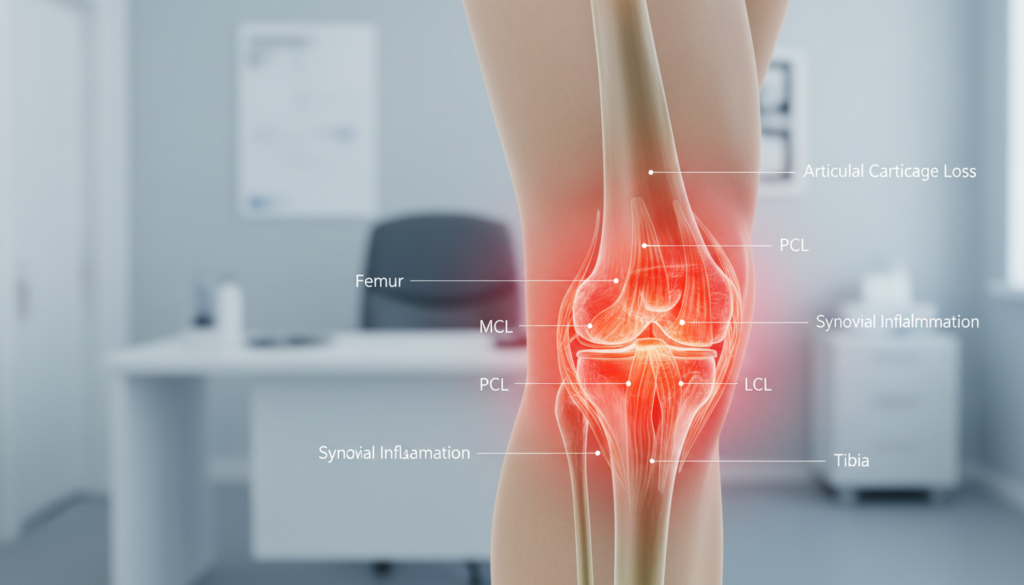 osteoarthritis inflammation knee conditions