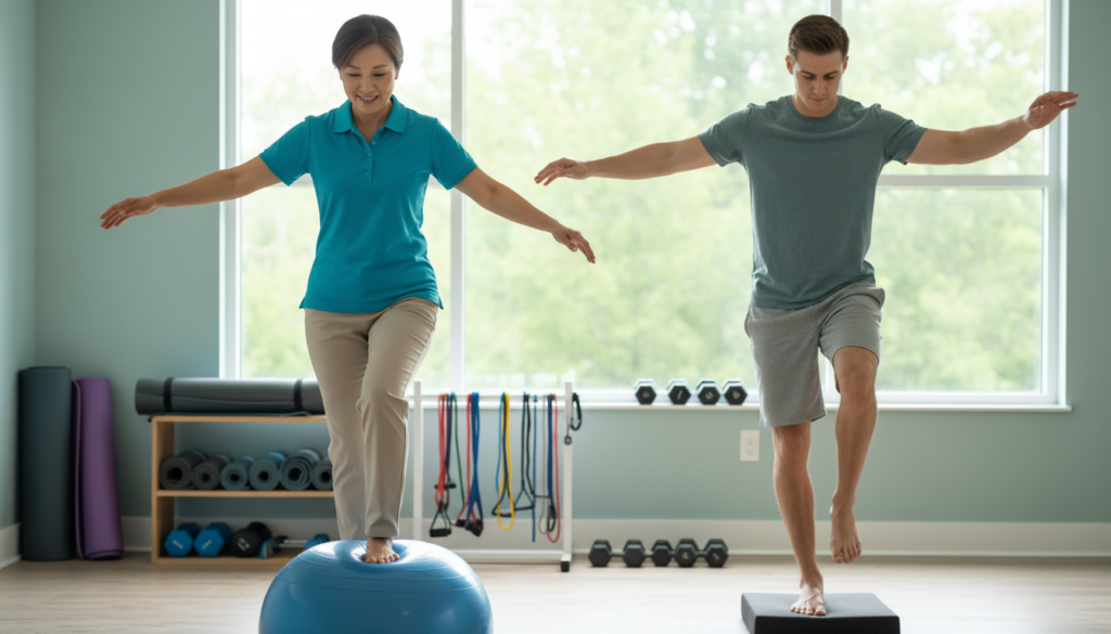 physical therapy exercises for knee stability
