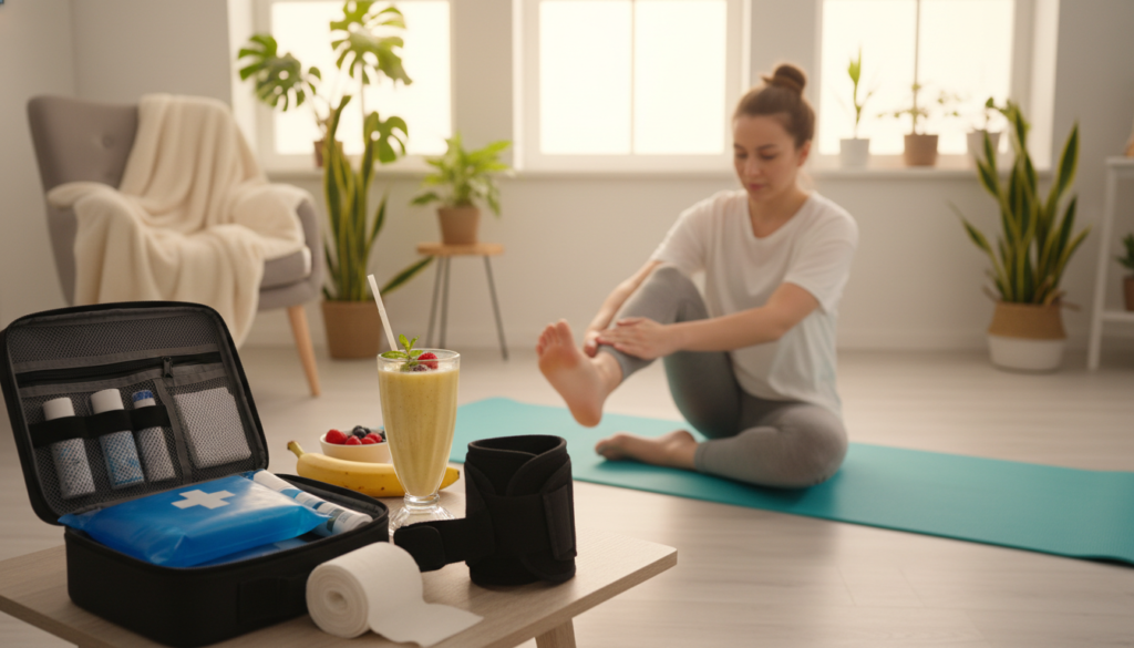 rapid sprain recovery tips