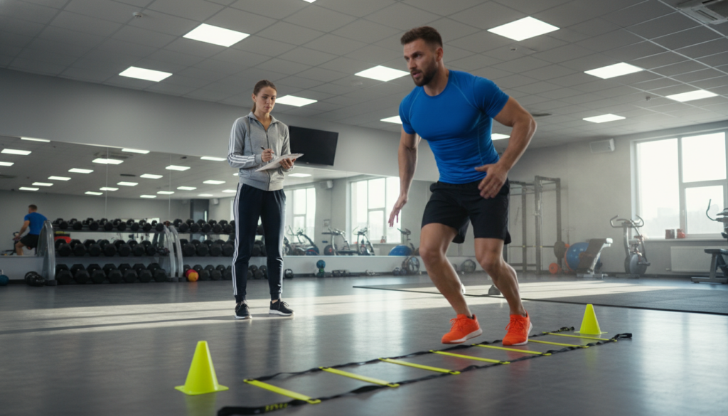 sport-specific agility and stability testing
