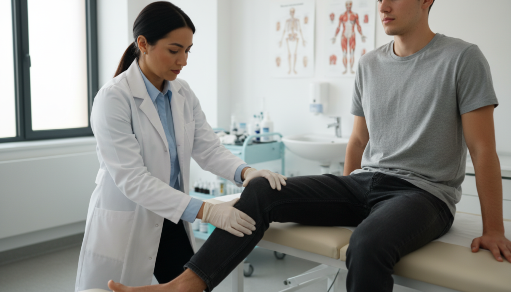 valgus stress test knee examination